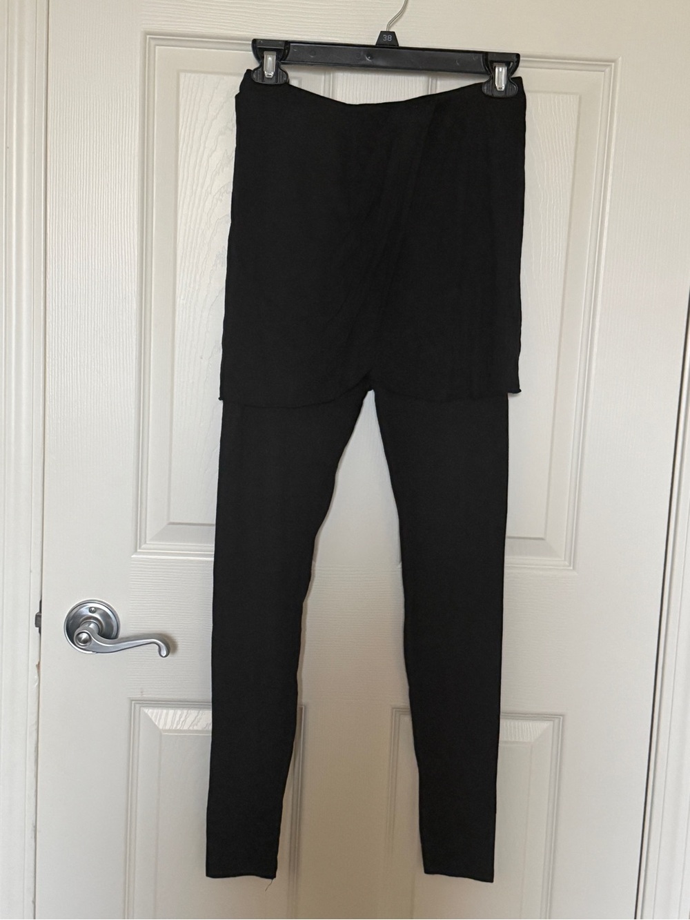 ALLSAINTS Black Layered Skirted Leggings - Women